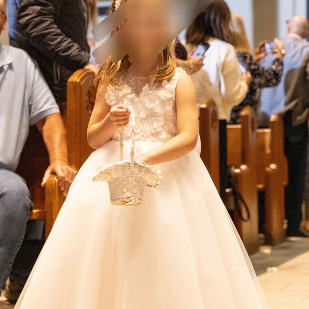 JJ HOUSE FLOWER GIRL DRESS